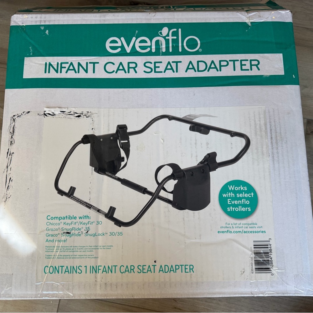 Evenflo Pivot Xpand Adapter for Perego Infant Car Seats, Graco, Chicco, and Peg - Picture 12 of 13